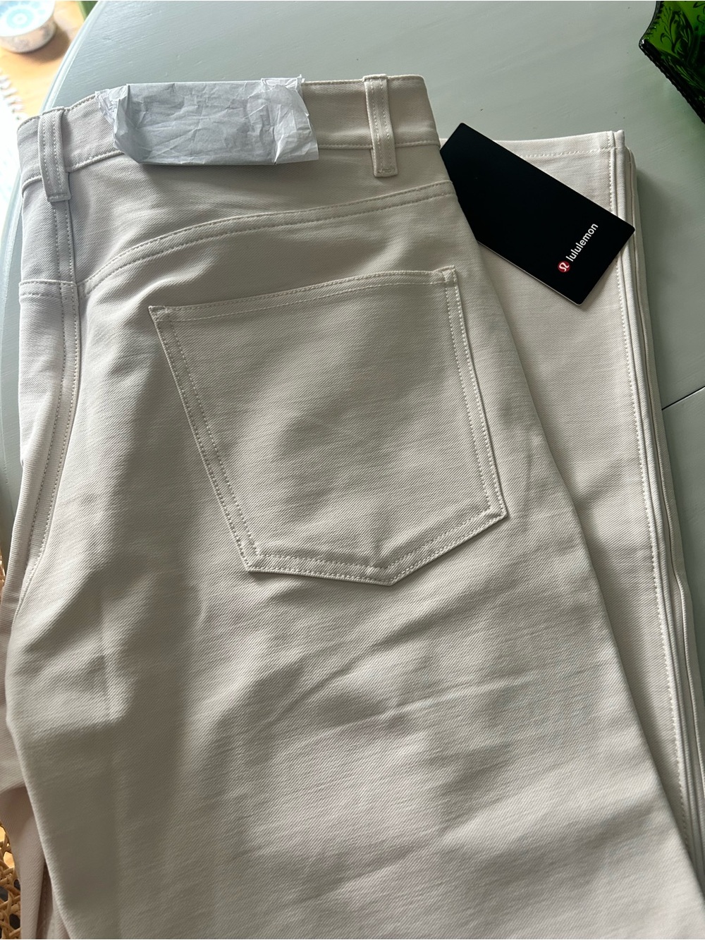 lululemon athletica Men's Chinos - Cream - Picture 3 of 4